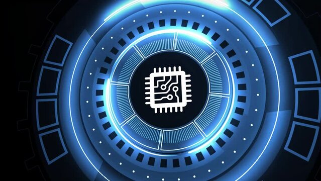 Internet of things - IOT concept. Businessman offer IOT products and solutions.