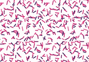 Background with sugar sprinkles decorations for textiles and linens and gifts and cards and kids and wrapping paper