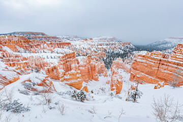 Superb view of Sunrise Point of Bryce Canyon National Park
