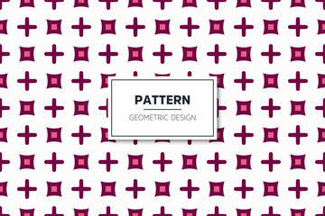 Seamless pattern in ethnic style geometric elements