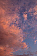 Striking rain clouds before an early morning summer shower in the Western Cape of South Africa