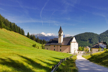 church in the mountains