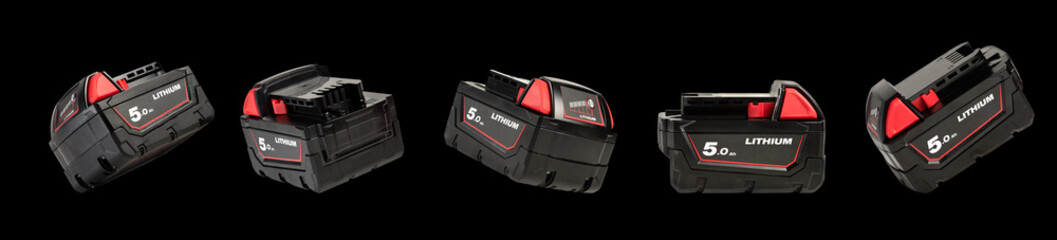 Battery for cordless tool. High capacity batteries for screwdriver. Batteries with a charge...