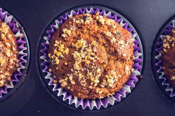 Home made intregral delicious muffins