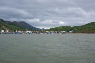 Panoramic view of Nha Trang bay