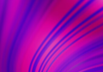 Light Purple vector blurred bright pattern.