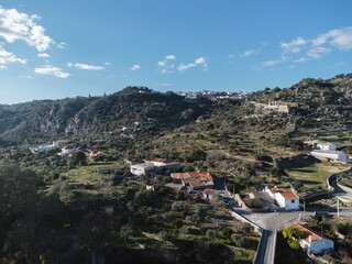 Naklejka premium Idanha-a-Nova Portugal Aerial