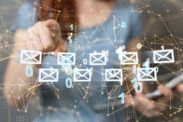 mail communication support contact concept service