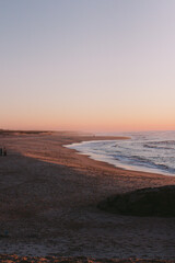 Fototapeta na wymiar Maceda Portugal Beach Sunset