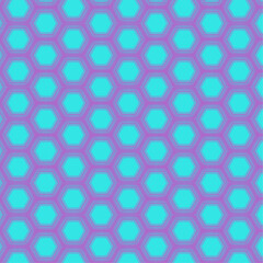 Abstract geometric optical illusion ornamental seamless background with trendy effect seamless repeat pattern