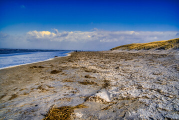 Langeoog Ostsee Insel Sturm