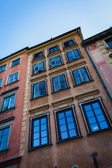 facade of an building with sky