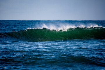 Waves on the east coast of Australia