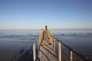 pier on the beach