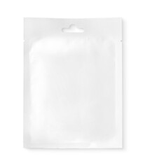 close up of white paper package