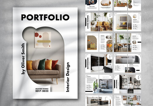 Interior Design Portfolio Template