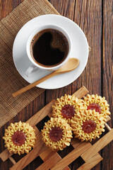 Biscuits and coffee