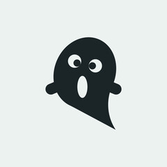 Ghost vector icon illustration sign