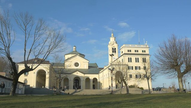 Shrine , Nostra Signora della Guardia, Guardia, Genoa, La Guardia, church, sanctuary,  sanctum, cathedral, basilica, Catholic, churchyard ,pilgrimage , pilgrim, devotion, devote, holy, saint, Figogna
