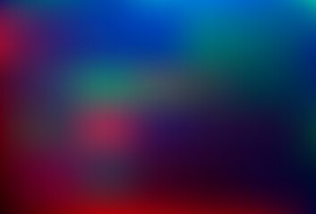 Dark Blue, Red vector abstract blurred background.