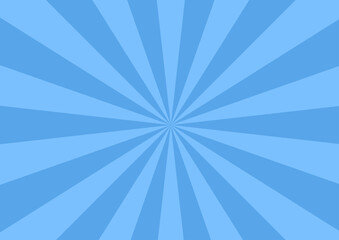 Blue ray background. Vector