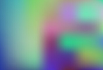 Light Blue, Green vector abstract bright template.