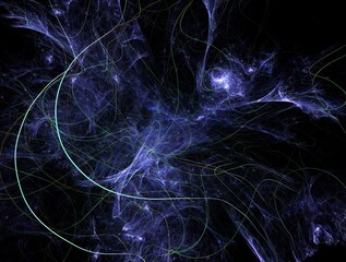 Imaginatory fractal abstract background Image