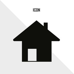 Home vector icon illustration sign