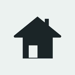 Home vector icon illustration sign