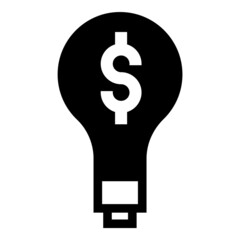 Business Idea Flat Icon Isolated On White Background