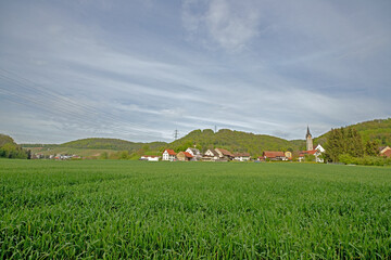 Obraz premium Aussicht auf Unterendingen