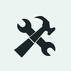 Tools vector icon illustration sign