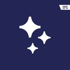 Shine vector icon illustration sign