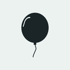 Balloon vector icon illustration sign