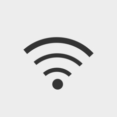 WIFI vector icon illustration sign