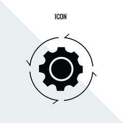 Work vector icon illustration sign