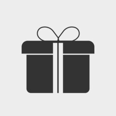 Gift vector icon illustration sign