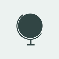 Globe vector icon illustration sign