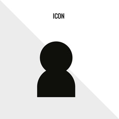 Person vector icon illustration sign