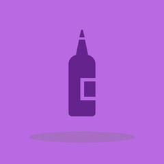 Alcohol vector icon illustration sign