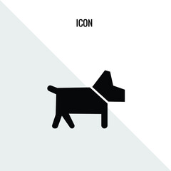 Dog vector icon illustration signDog vector icon illustration sign