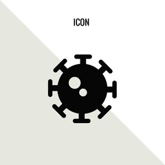 Obraz premium Bacteria vector icon illustration sign
