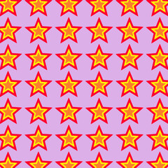 Obraz premium Background vector image with star pattern