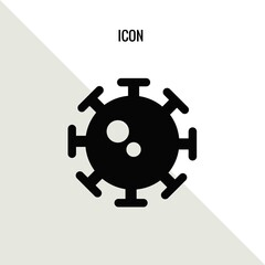 Obraz premium Bacteria vector icon illustration sign