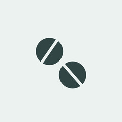 Medicine vector icon illustration sign