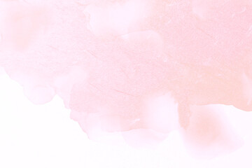 ピンク色のインクアート　ソフトタッチのテクスチュア（背景画像）
