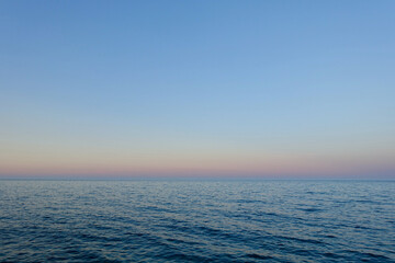 Sunrise on Lake Michigan