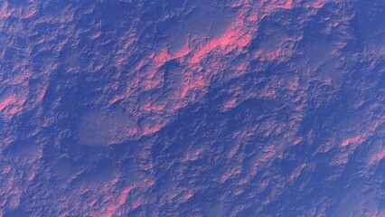 texture of a distant planet, texture of an exo-planet, realistic texture of the surface of an alien planet, top view of the planet surface, abstract texture 3d render  © ANDREI
