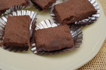 手作りのチョコレート菓子