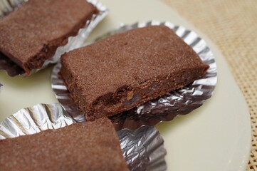 手作りのチョコレート菓子